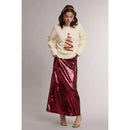 Christmas Tree Graphic Soft Knit Sweater- Butter