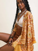 Lightweight Moroccan Tassel Kimono
