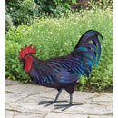 Shetland Metal Rooster - Med