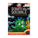Dinosaur Days Scratch and Scribble Mini Scratch Art Kit
