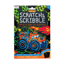 Monster Truck Mini Scratch and Scribble Art Kit