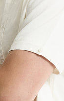 Linen Blend Short Sleeve Shirt