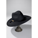 Duo-Tone Panama Hat with Wood Beads