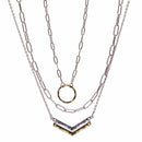 Triple Chain Necklace