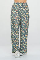 Moth Floral Print Pants