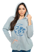 Mushrooms Moon Hoodie Pullover