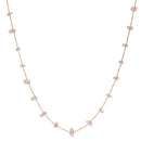 Fine Chain with Stationed Semi-Precious  Stones