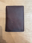 Trifold Hipster Wallet- Honey Brown