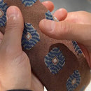 Brown Medallion Tie
