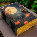 Moon Phase Journal – Vintage Leather Grimoire