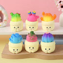 Crunchy Multicolor Cactus Squishy