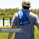Chilly Pad Microfiber Cooling towel - Blue