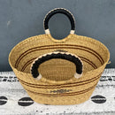 Ghana/Bolga Beach Oval Shopper Baskets