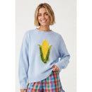 Corn pullover sweater