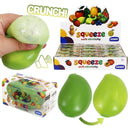 Color-Changing Mango Crunchy Bead Slime Filled Squishy