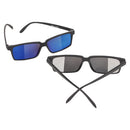 Spy Look Behind Sunglasses
