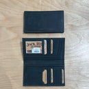 Leather Checkbook Wallet