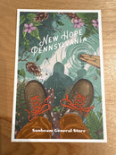 New Hope, Pennsylvania - Embrace the Elements - Hiking - Sunbeam General Store Post Card