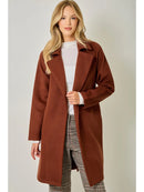 Lapel Collar Robe Coat