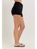 High Waisted Aurora Weekender Short Double Rolled Cuff