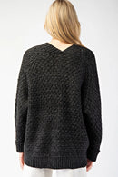 Knitted open Front Cardigan