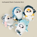 Mofusand Shark Costume Plush Keychain Bag Charm
