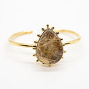 Spotted Rutile Quartz Bracelet