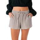 Cotton Cabana Shorts - Stone