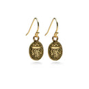 Scarab Earrings - Mini