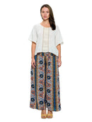 Pants Loose Fit Floral Pattern