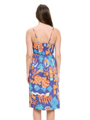 Midi Boho Floral Dress