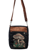Mushroom Crossbody Messenger Bag