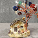 Crystals Tree with Fairy House