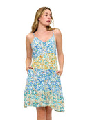 Floral Breezy A-Line Dress