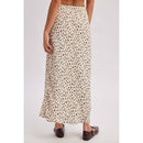 Ditsy Floral Midi Skirt- Cream/Choco