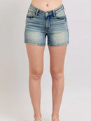 V-Front Vintage Wash Shorts
