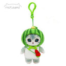 Mofusand Plush Fruit Costume Series Keychain