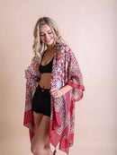 Lightweight Moroccan Tassel Kimono
