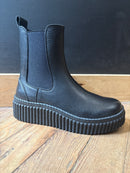 Black Chelsea Boot w/ black sole