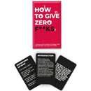 How To Give Zero F*Cks