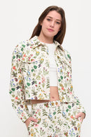 Floral Garden Print Jacket
