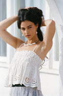 Ansley Eyelet Top