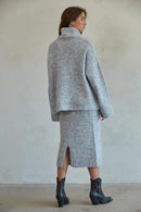 Robyn Skirt -Heather Grey
