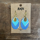 Brass Patina Earrings