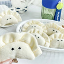 Cute Cartoon Dumpling Keychain
