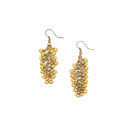 Sachi Chromatic Hues – Dangle Cluster Earrings