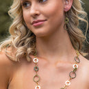 Sachi Raffia Rings Earrings- Large and Small Rings