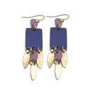 Brass Patina Earrings