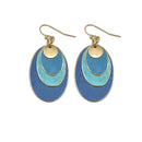 Brass Patina Earrings