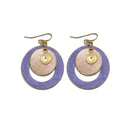 Brass Patina Earrings
